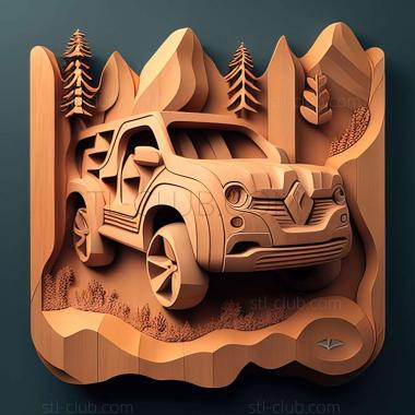 3D мадэль Renault Alaskan (STL)